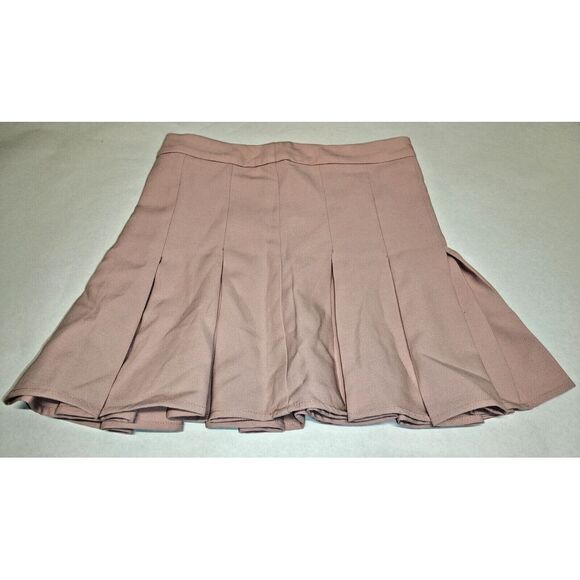 Blue Blush Women's Pink Pleated Mini Skirt Size Medium Tennis Cosplay‎ Preppy - Picture 1 of 8
